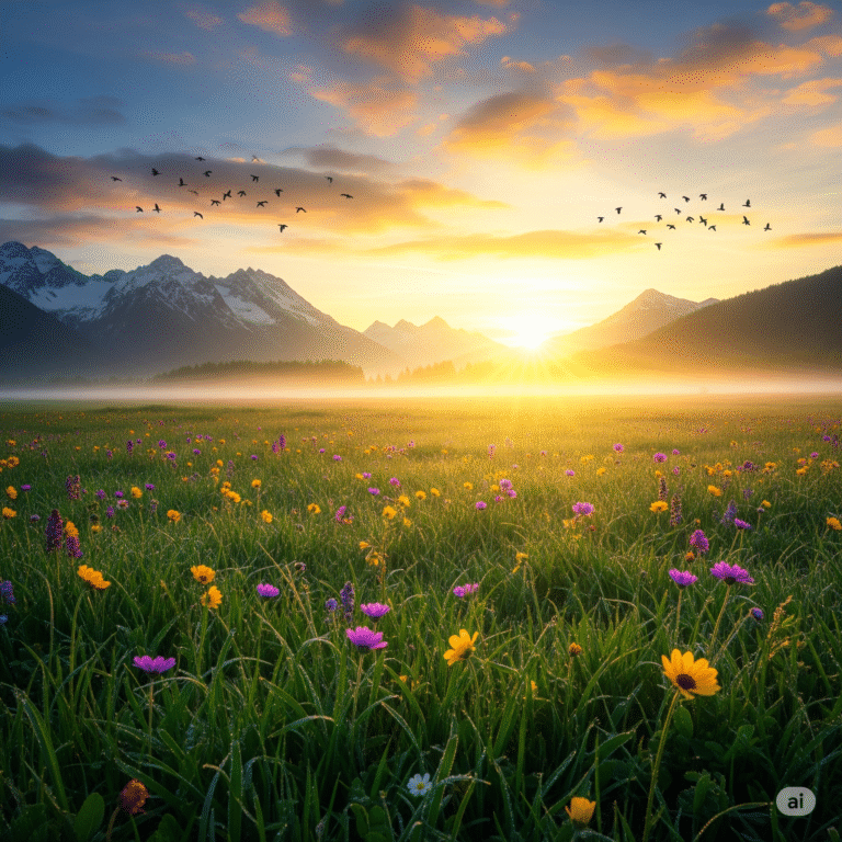 Nature's Gentle Symphony