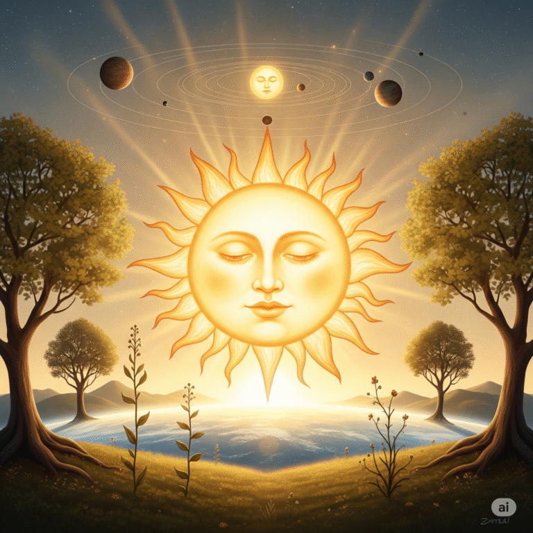 The Sun Head Light of Life