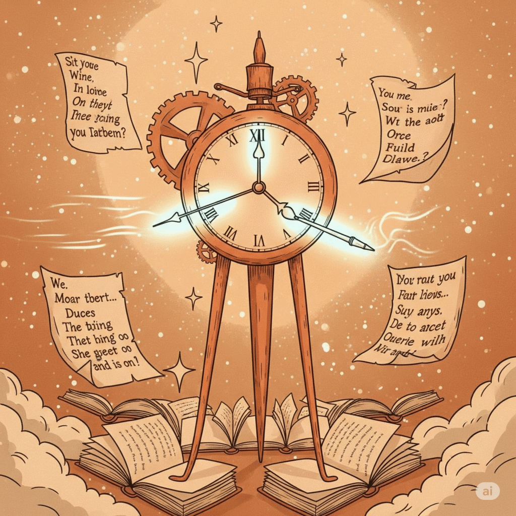 The Clock’s Whisper: A Poem on Time