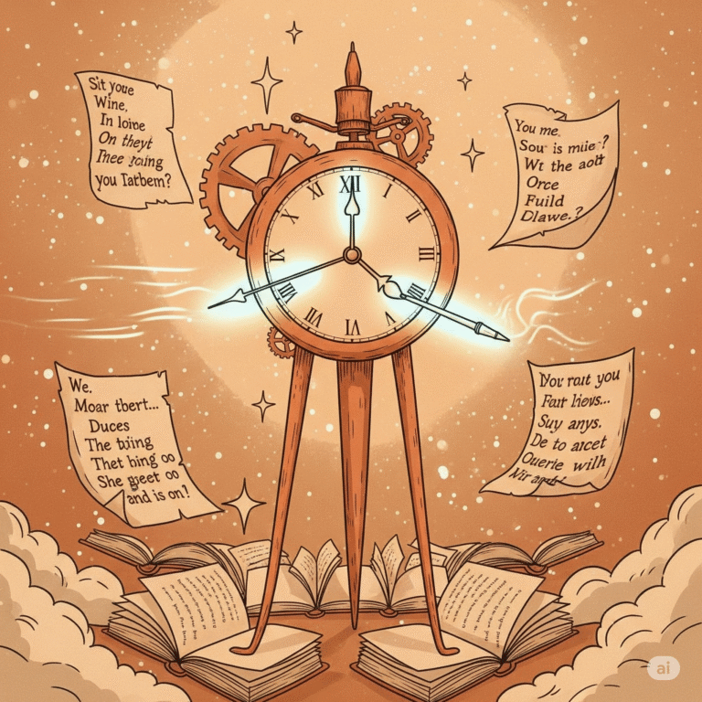 The Clock’s Whisper: A Poem on Time